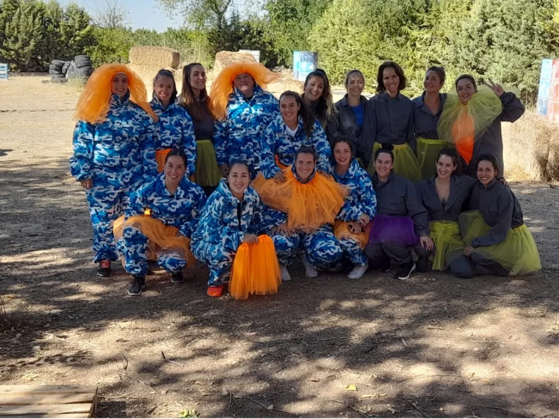 paintball para despedidas conjuntas